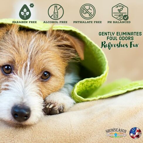 Detangle Pet Spray for Dogs, Cats, Puppies and Kittens 16 oz. | Leave-in Conditioner | Dog and Cat Detangling & Dematting Spray | Tangle Remover | Paraben-Free | Made in The USA in Kuwait
