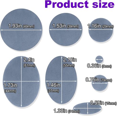 16PCS Down Jacket Repair Patch, Self Adhesive Puffer Jacket Repair Kit, Navy Nylon Fabric Repair Tape for Coats, Tents, Sleeping Bags in Kuwait