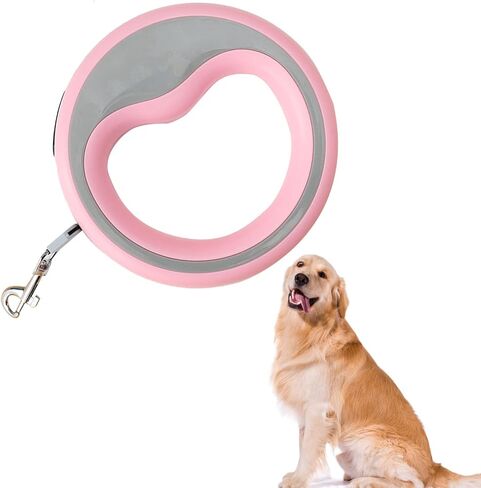 2.5 Meter Retractable Dog Leash, 360° Walking Leash with Safety Lock for Small Medium Dogs(Blue) in Saudi Arabia