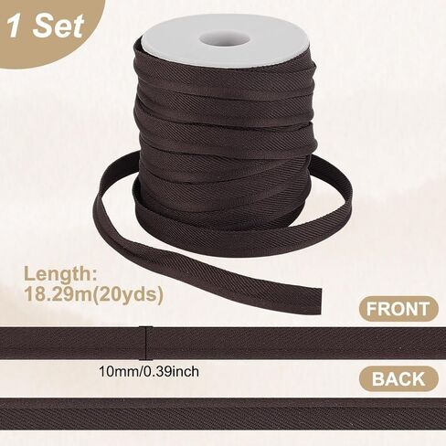 AHANDMAKER 20 Yards Piping Trim, 3/8 Inch(10mm) Piping Bias Tape Lip Cord Trim Fabric Edge Trim Piping Bias Binding Tape Upholstery Piping Trim for Sewing DIY Crafting, Midnight Blue in Saudi Arabia