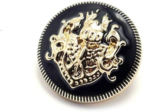 5pcs Metal Buttons for Clothing Crafts - Premium Sewing Accessories Buttons for Garments and Coats in Kuwait