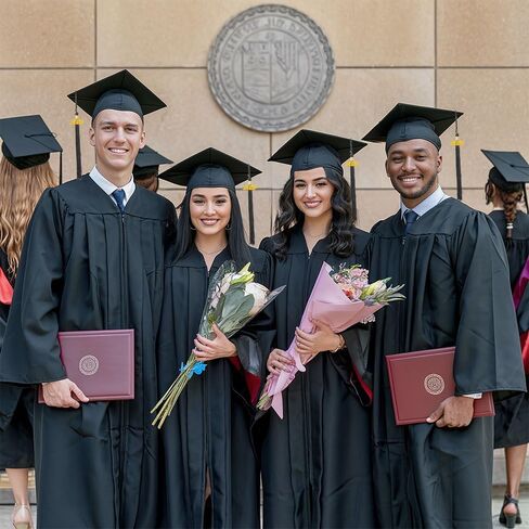 Black with White 2025 Tassel with 2025 Graduation Tassel for Graduation Cap 2025 Tassel Charms for Graduation Cap in Kuwait