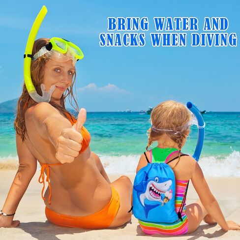 12 Pcs Kids Summer Party Favors Drawstring Treat Gift Candy Bags for Beach Party in Saudi Arabia