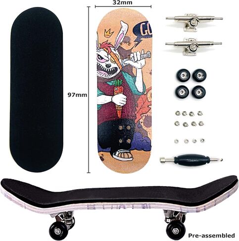 لوحة أصابع خشبية كاملة 32/34 مم 5 فطائر من مزلاج القرقب in Kuwait