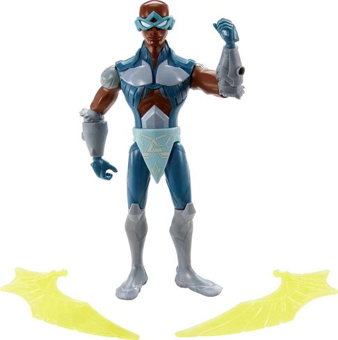 أسياد الكون He-Man و Trap Jaw الشكل الكبير مع الملحقات المستوحاة من سلسلة Motu Netflix الرسوم المتحركة ، 8.5 بوصة لعبة القابلة للتحصيل للأطفال الذين تتراوح أعمارهم بين 4 سنوات وأكبر in Kuwait