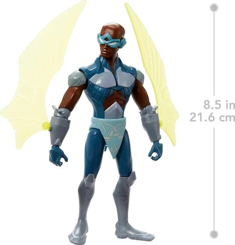 أسياد الكون He-Man و Trap Jaw الشكل الكبير مع الملحقات المستوحاة من سلسلة Motu Netflix الرسوم المتحركة ، 8.5 بوصة لعبة القابلة للتحصيل للأطفال الذين تتراوح أعمارهم بين 4 سنوات وأكبر in Kuwait