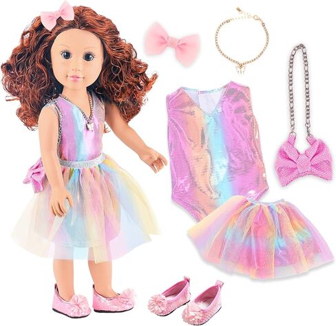 ZITA ELEMENT 12 Inch Baby Doll with Accessories for Baby Doll Reborn Includes Carrier Bassinet Bed, Pacifier, Blanket, Pillow, Feeding Set, New Born Baby Doll Playset for Toddlers 3 Ages and Up in Kuwait