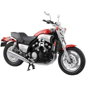 Aoshima Yamaha Vmax Fire Red 1:12 Scale Diecast Bike