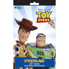 Trends International Toy Story Stickerland Pad-4 Pages ، Multi