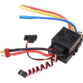 alomejor rc eScless ESC Controller 60a eScless ESC لـ 1/10 1/12 1/16 RC Cars