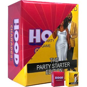 Black مملوكة Hood Charades & Party Starter Drink - مثالية للتجمعات والاحتفالات!