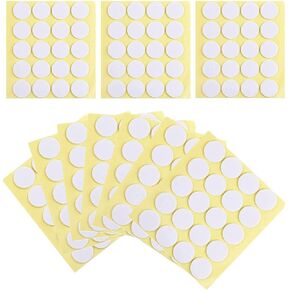 800 PCS Candle Wick ملصقات شمعة لاصق ملصقات مزدوجة الشمعة مرطبانات الشمعة ملصقات شمعة صنع الإمدادات