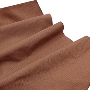 Thick Cotton Twill Fabric 11.5OZ by The Yard (Black)