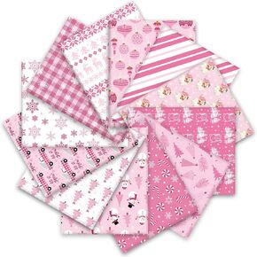 12 PCS حزم نسيج قطنية زنزانة زنزانة 18 × 22 بوصة XMAS TREE SANTA SANANTIRES FAIN