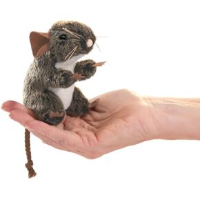 Folkmanis Mini Field Mouse Finger Puppet ، Brown