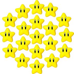 Mini Star Stress Ball for Video Game Birthday Decoration Party Favors Classroom Exchange Gifts Classroom Prizes School Carnival Reward Party Favors Fillers