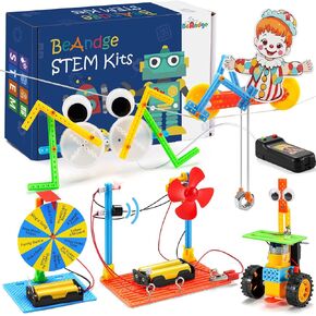 مجموعات الروبوتات STEM للأطفال الذين تتراوح أعمارهم بين 8-12 عامًا ، حرف الهندسة DIY مجموعة روبوت العلوم بناء ألعاب STEM للبنين والبنات الذين تتراوح أعمارهم بين 6-8 8-10 6 7 8 9 10 12 13 14