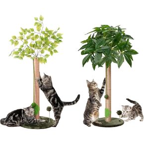 Cat Scratching Post 33 "& 40" منشورات خدش للقطط الداخلية والقطط القلي