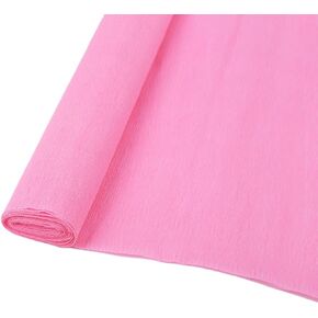 Crepe Paper Rolls 70G - Art DIY Crrafting Supplies لصنع الزهور ، اللافتات الحزبية المتجاعدة ، ومشاريع الزخرفة الورقية (White) in Kuwait