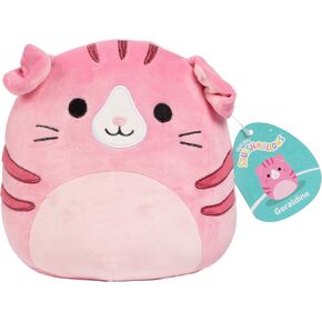 Squishmallows Original 8 بوصة Geraldine the Pink Cat - Jazwares Plush الرسمية - لعبة حيوان ناعمة ومحشوة قابلة للتحصيل - أضف إلى فريقك - هدية للأطفال والفتيات والفتيان