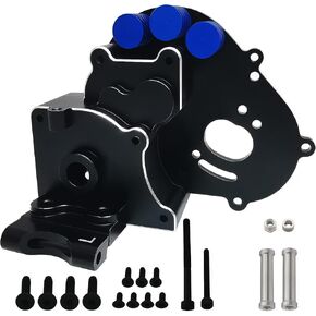 أجزاء مربع حالة نقل علبة مرور الألمنيوم تناسب 1/10 2WD Traxxas Slash/VXL ، Stampede/VXL ، Rustler/VXL ، Bandit/VXL ، RC Car.replace of Traxxas #3691/A