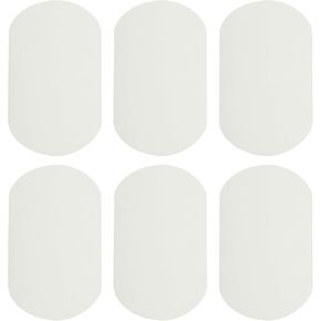 UXCELL 6PCS تصحيحات الحديد ، بقع مخملية في الركبة الكوع ، تصحيحات إصلاح النسيج للحرف اليدوية لإصلاح سراويل سروال سراويل ، 7 × 4 بوصة زرقاء عميقة