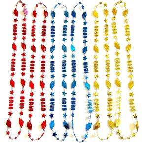 30 PCS CARTUATION CAP BEADS NETLACES RED Blue Gold Gold Cap على شكل حبات قلادات التخرج هدية التخرج هدية