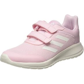 adidas Boy's Tensaur Run (Little Kid/Big Kid) White/Bright Red/Black 5.5 Big Kid M
