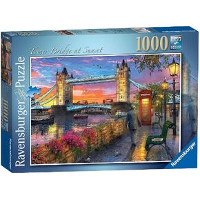 Ravensburger - London: Tower Bridge 1000 قطعة ، هوايات البالغين