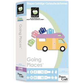 Cricut 29-0291 Shape Going Places Cartridge Cutting Machines