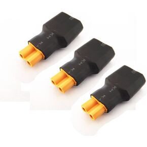 WST NO WIRES CONNECTOR XT60 XT-60 MALE إلى XT30 XT-30 محول تحويل الأنثى لبطارية RC LIPO X 3 PCS