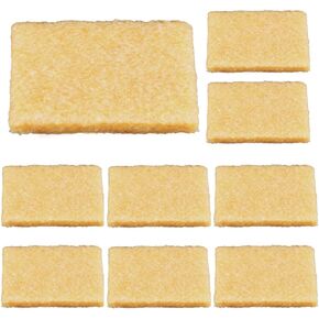 9pcs محور الأسمنت المطاط ، ممحشر بقايا الغراء ، 2 × 2.8 × 0.4 بوصة مركبة بقايا الغراء ، منظف الأسمنت المطاطي