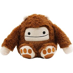 5.9 بوصة Bigfoot Plush Toy رائعتين قدم القدمين الكبير وحش لطيف دمية حيوانية محشوة (5.9 بوصة ، بني)
