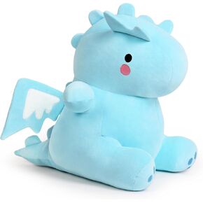 Dinosaur Stuffed Animals, Cute Dinosaur Plush Toys, Blue Dinosaur Plush Soft Dino Plushie for Boys Girls Kids(Blue, 25cm/9.8inch)
