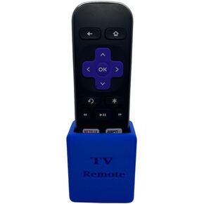 حامل جدار تحكم عن بُعد لـ Roku ، الإيجارات قصيرة الأجل ، المنزل ، خالية من الثقب (أسود)