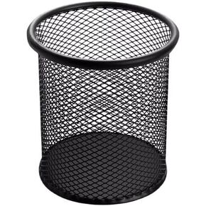 1Pc Black Pen Holder for Desk,Black Wire Mesh Pencil Cup Holder for Desk Pencil Cup Holders,Make Up Brush Holder,Office Pen Organizer,Desk Supplies Holders and Dispensers,Office Products