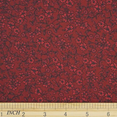 Master FAB -100% Cotton Fabric by The Yard for Sewing DIY Crafting Fashion Design Printed Floral(Spring Flowers Blue) in Kuwait