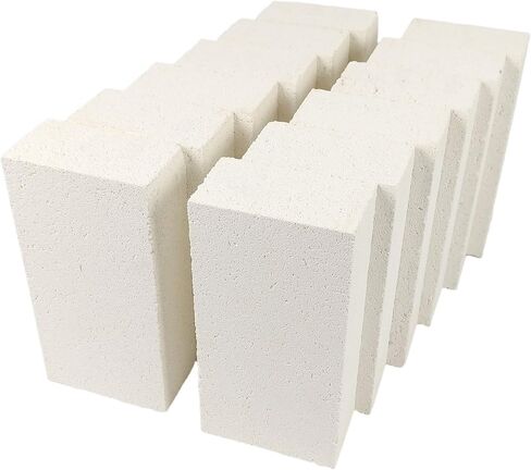 Insulating Fire Brick, 3000F Rated, 4-Pack, 9" x 4.5" x 2.5", 3130R in Kuwait
