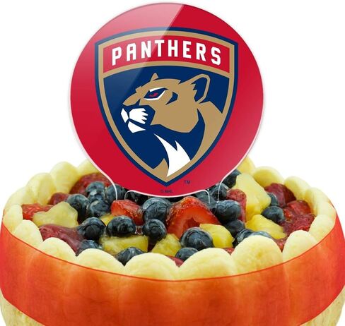 أكريليك NHL Florida Panthers Logo Cake Topper Party Decoration for Wedding Anniversary Hirth in Saudi Arabia