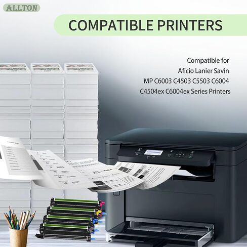 IM C2000 IM C2500 Toner Cartridge Replacement for Ricoh Savin Lanier IM C2000 IM C2500 Printer 842307 842310 842309 842308(4-Pack) in Saudi Arabia