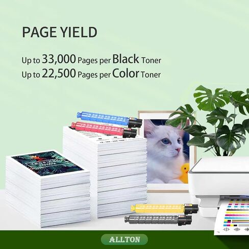 IM C2000 IM C2500 Toner Cartridge Replacement for Ricoh Savin Lanier IM C2000 IM C2500 Printer 842307 842310 842309 842308(4-Pack) in Saudi Arabia
