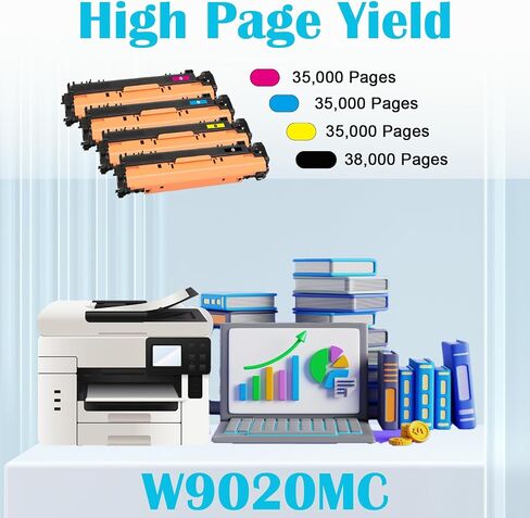 IM C2000 IM C2500 Toner Cartridge Replacement for Ricoh Savin Lanier IM C2000 IM C2500 Printer 842307 842310 842309 842308(4-Pack) in Saudi Arabia