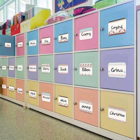 240 قطعة من ملصقات علامات اسم الخريف، ملصقات اسم حدود الفصول الدراسية لعيد الشكر، علامات اسم الحفلات، علامات اسم الخريف للحفلات ذات الطابع الشخصي، المدرسة والمكتب والمنزل، 3.5 × 2.4، 6 أنماط in Kuwait