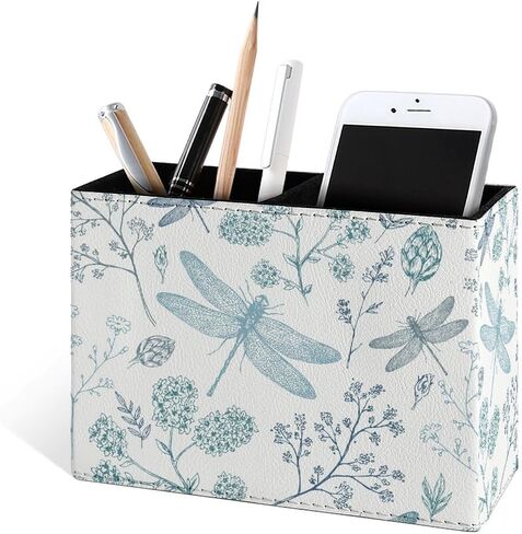Famame Vintage American Football Pencil Holder for Desk, Leather Desktop Container Pen Cup Storage Study Table Pen Organizer Makeup Brush Holder for Classroom Office Home in Saudi Arabia