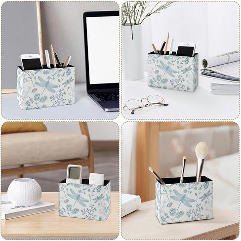 Famame Vintage American Football Pencil Holder for Desk, Leather Desktop Container Pen Cup Storage Study Table Pen Organizer Makeup Brush Holder for Classroom Office Home in Saudi Arabia