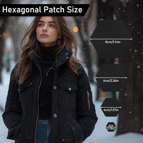 Down Jacket Repair Patches, Easy to Use, Pre-Cut, Self-Adhesive, Waterproof, Tear-Resistant Nylon Fabric Patches for Jacket and Garment Patches, Down Jacket Patches Available in 8Pcs (Off-White) in Kuwait