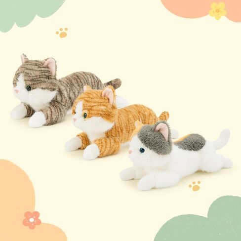 القط محشو بالحيوان قسط القسط المحشو لأعمار 1 وأعلى برتقالي 13.5 بوصة in Kuwait