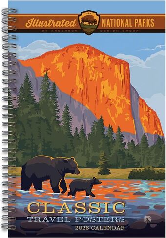 2026 Weekly & Monthly Planner, 16-Month Engagement Calendar: September 2025 - December 2026 - Illustrated National Parks in Kuwait