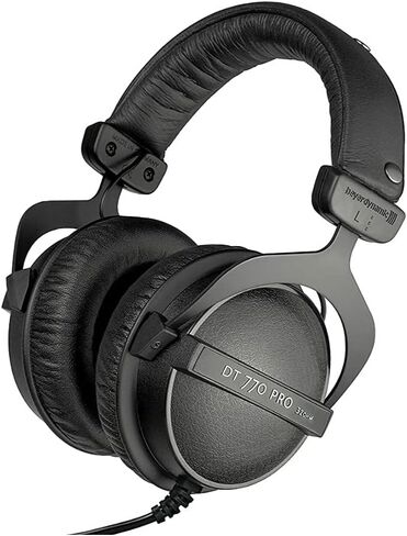 beyerdynamic DT 770 Pro (250 Ohm), Closed-Back Studio Headphones, Black in Kuwait