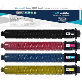 LCL IM C3000 IM C3500 IMC3000 IMC3500 Toner Cartridge Replacement for Ricoh 842251 842252 842253 842254 Toner Compatible with Ricoh IM C3500 IM C3000 Printer (Black,Cyan,Magenta,Yellow, 4-Pack)